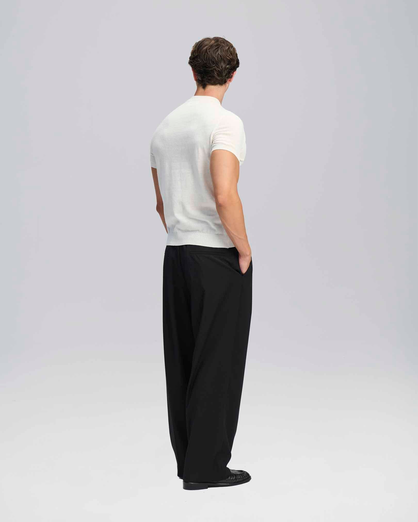 T-Shirt mezza manica in filo