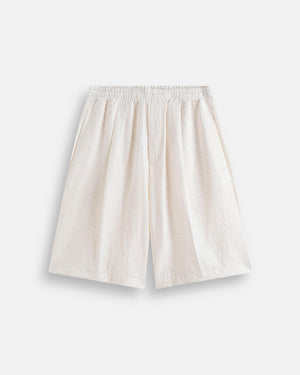 Bermuda Jogger misto lino da coordinato