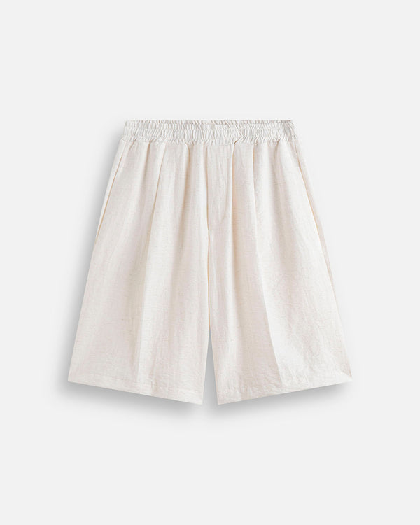 Bermuda Jogger misto lino da coordinato
