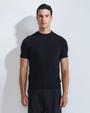 T-shirt a coste in filo