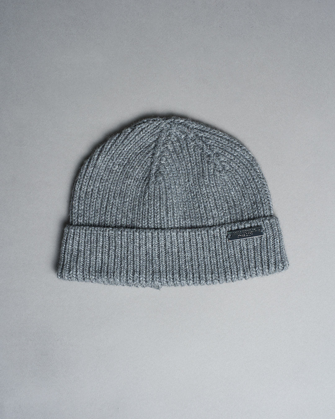 Cappello a coste in cashmere