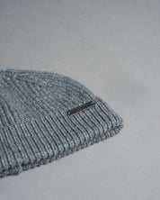 Cappello a coste in cashmere