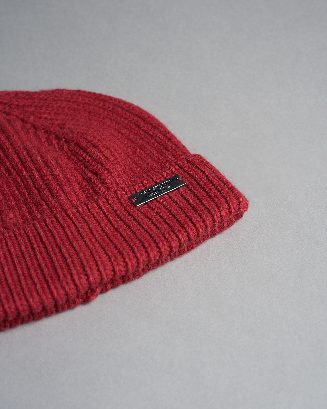 Cappello a coste in cashmere