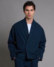 Giacca Kimono Gessato