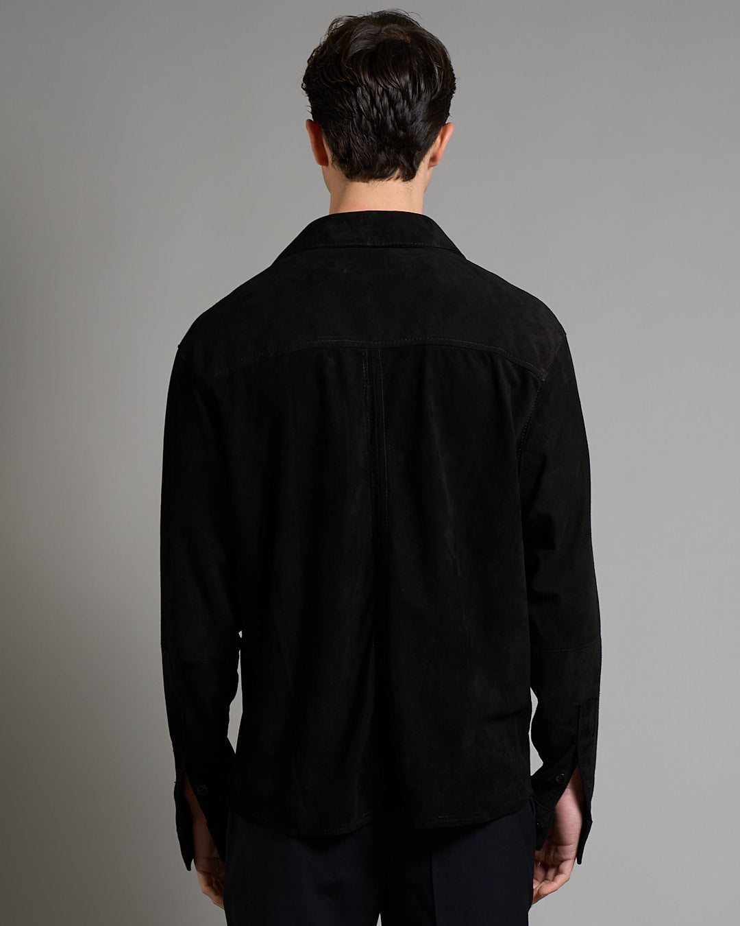 Giacca Camicia in camoscio