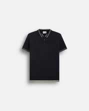 Polo classica in viscosa stretch