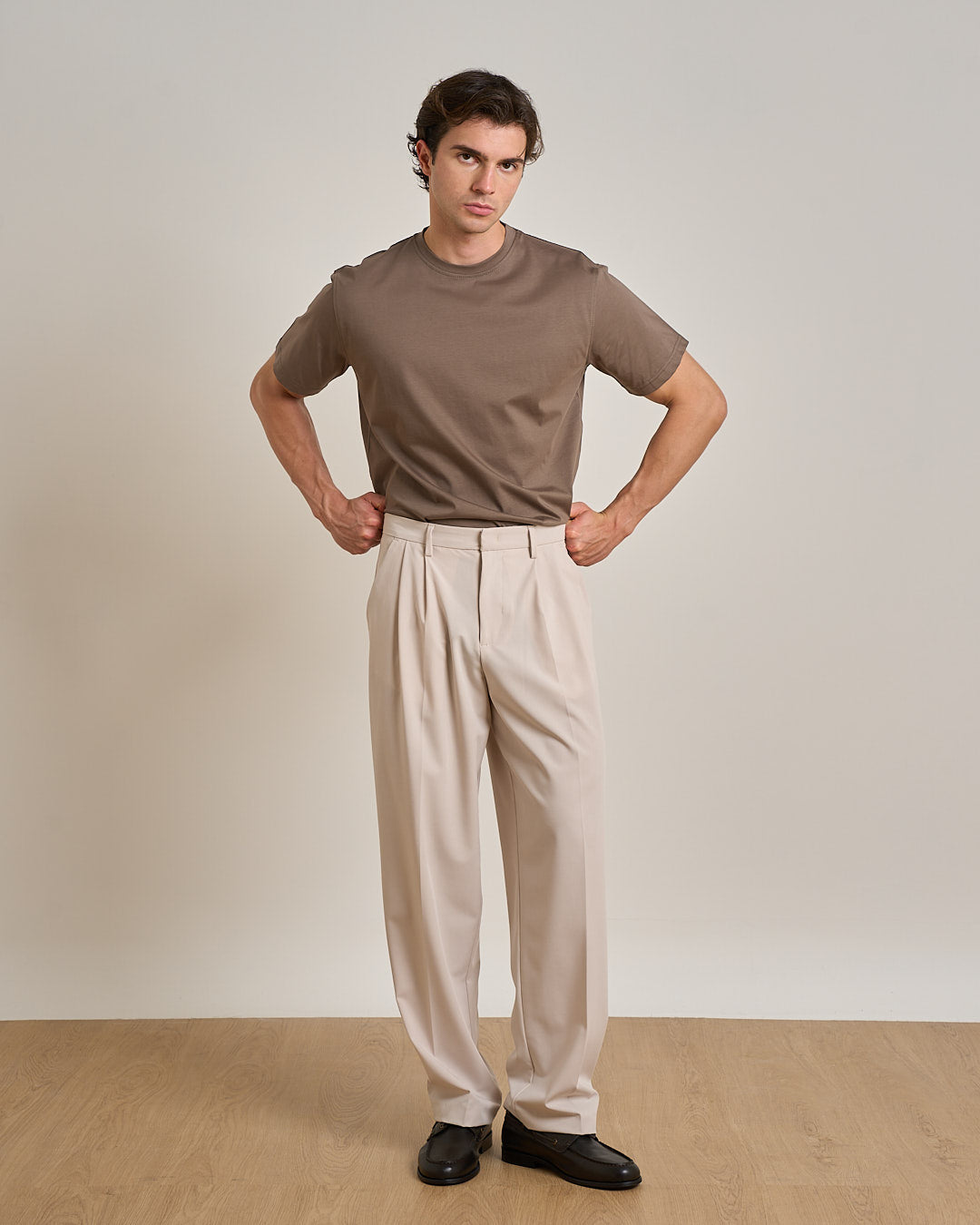 T-shirt effetto seta