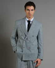 Giacca Relax Fit Principe di Galles