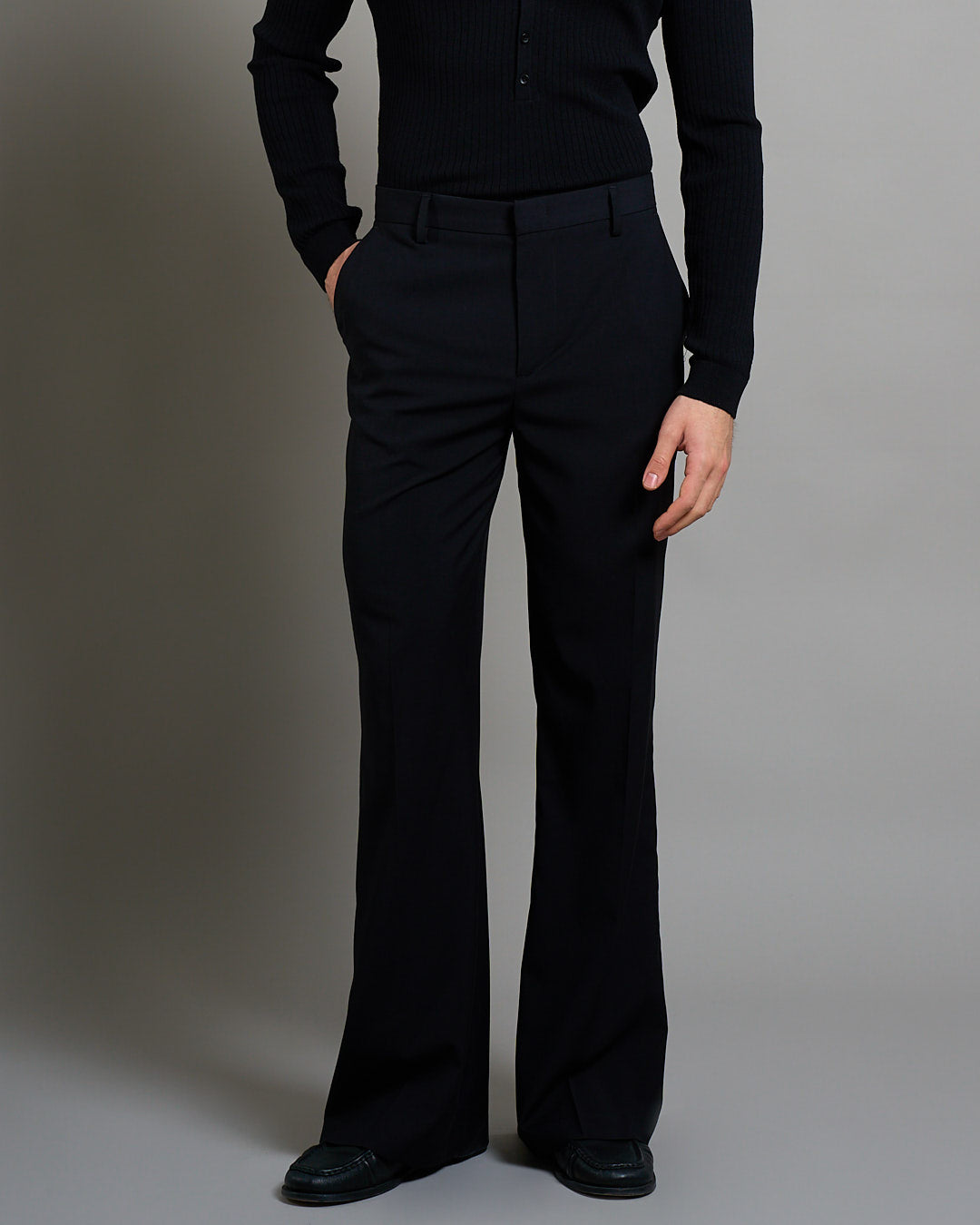 Abito Flare Fit Sfilacciato