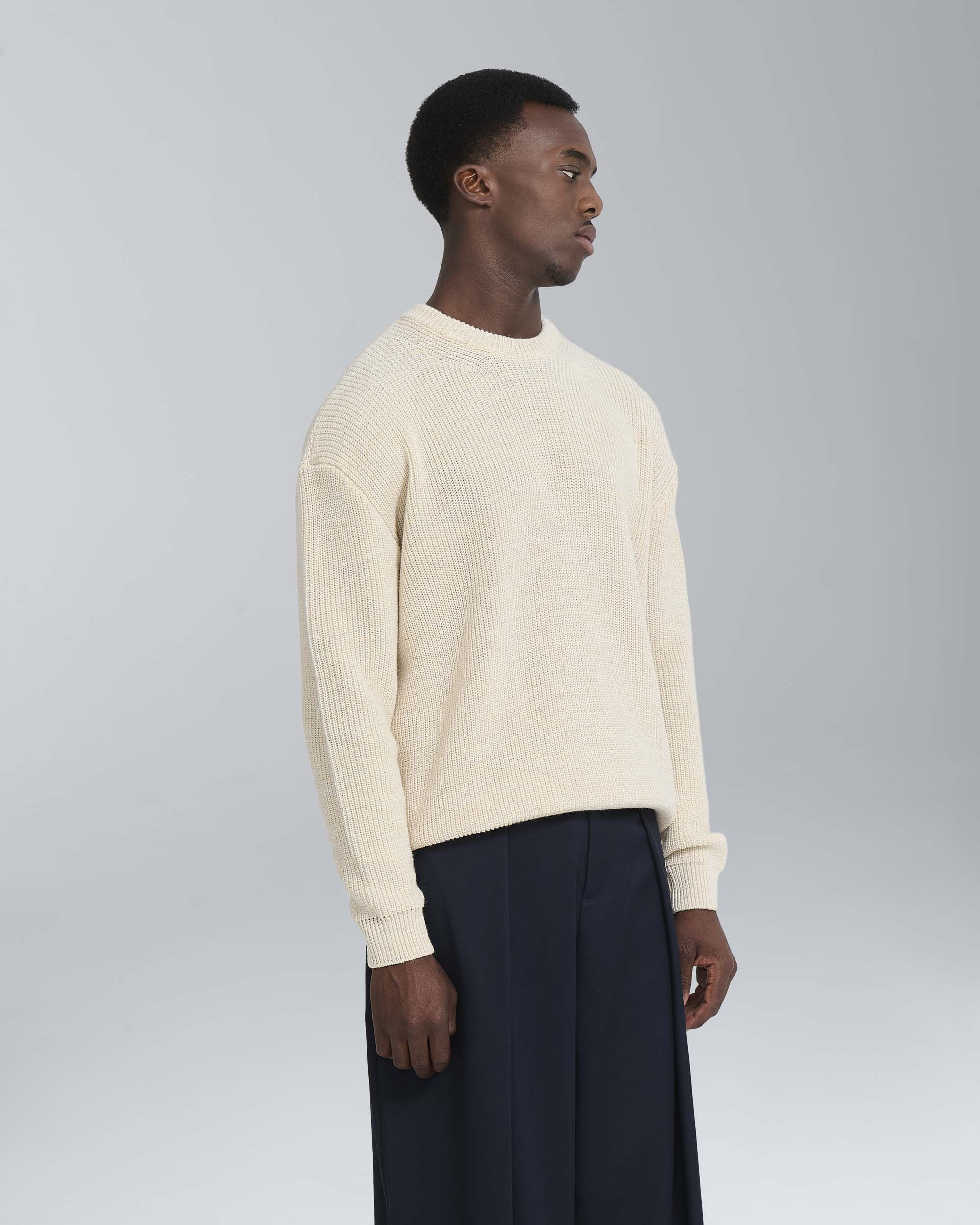 Maglia girocollo oversize