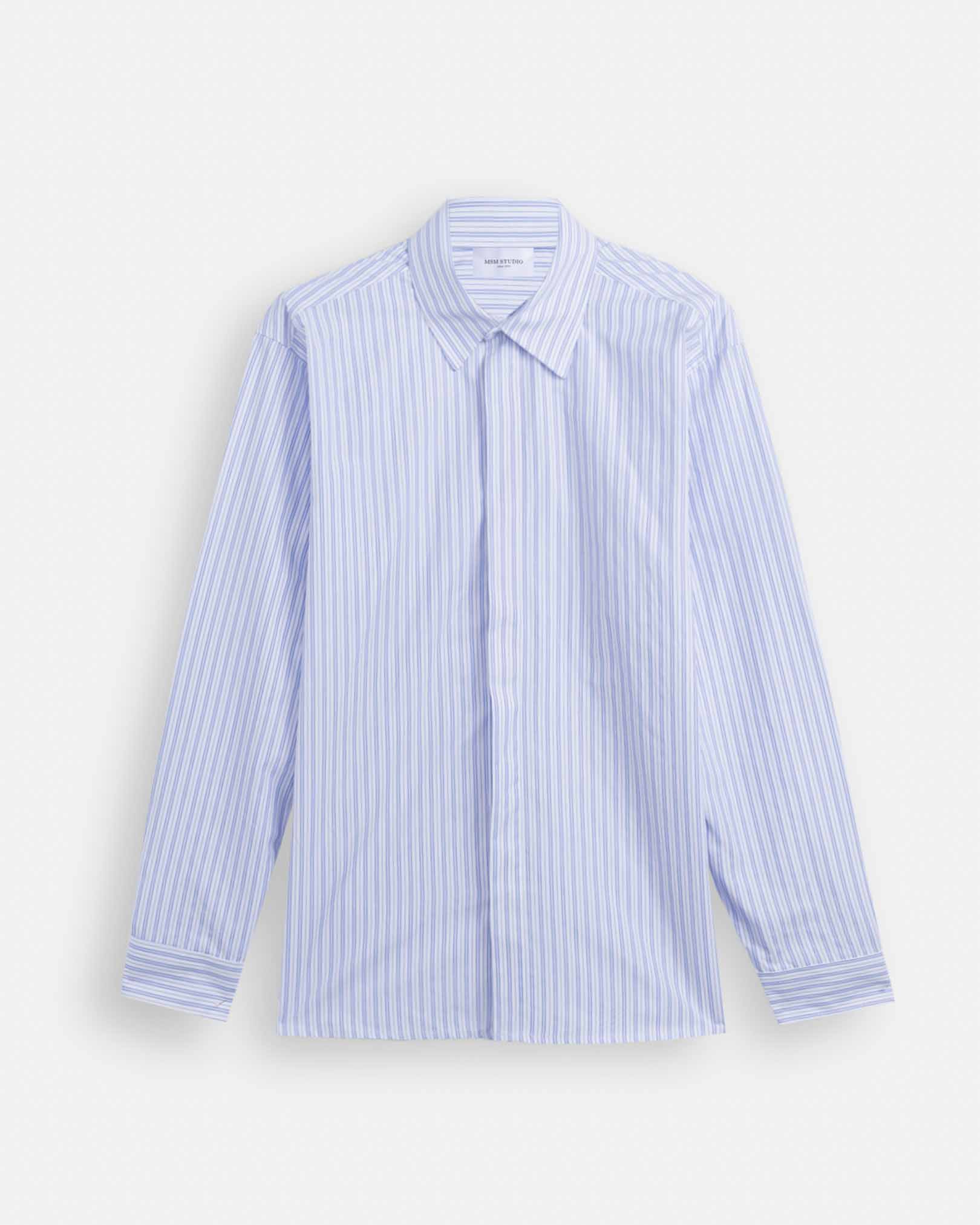 Camicia over rigata