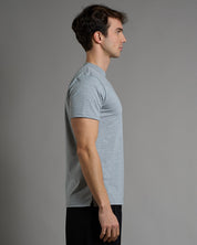 T-shirt Basic mezzocollo