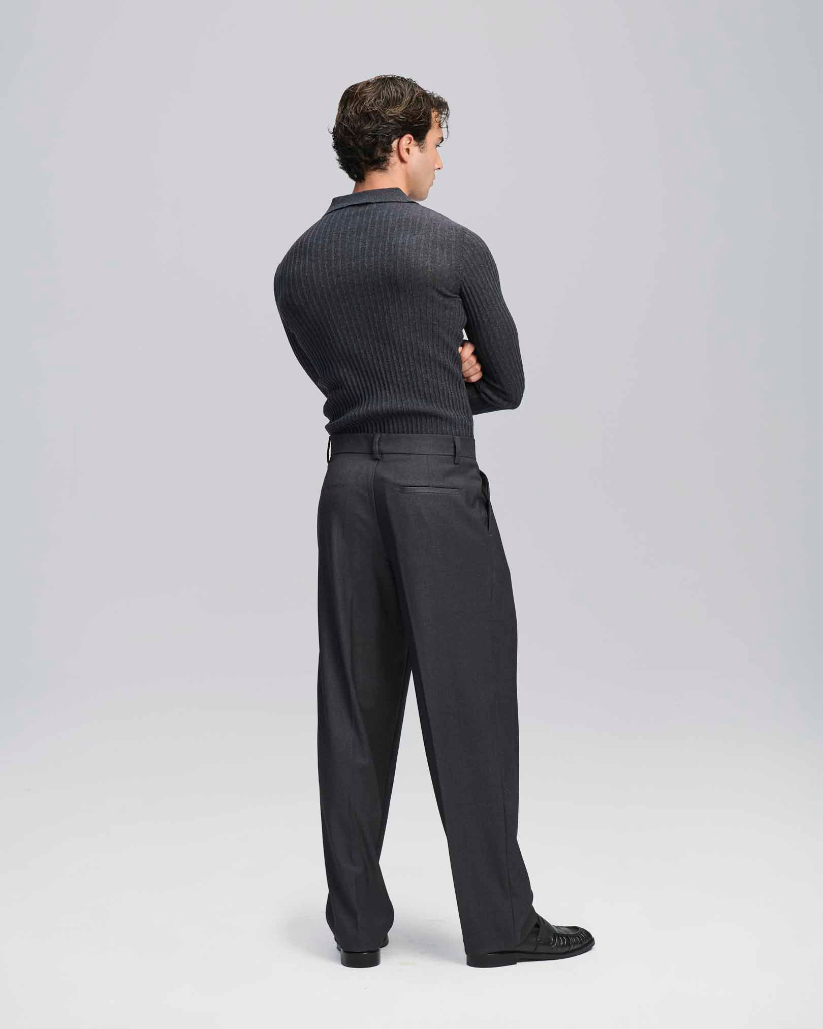 Pantalone wide fit