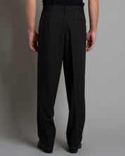 Pantalone Wide Fit Gessato