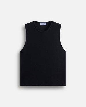 Canotta in maglia in cotone