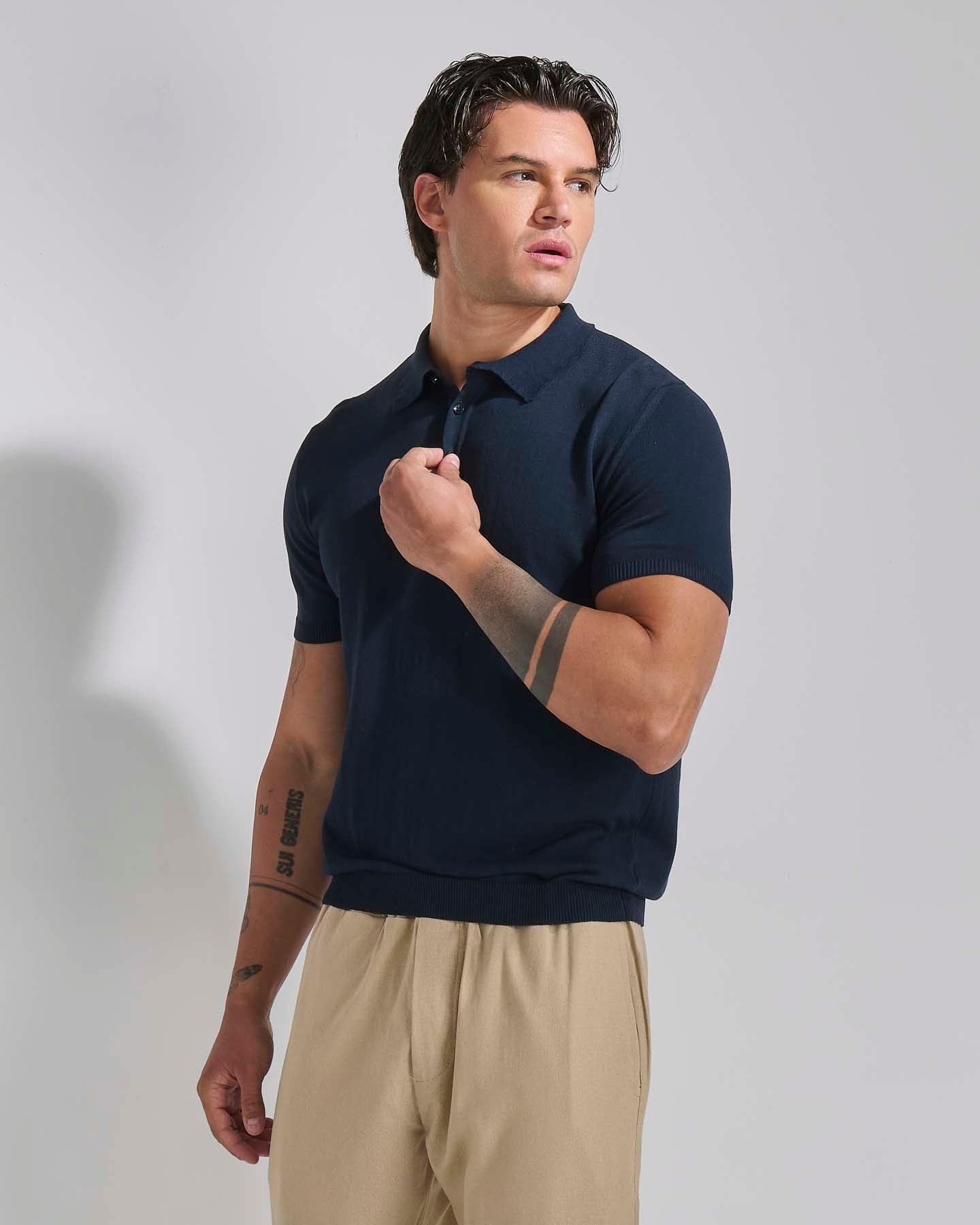 Polo in puro cotone naturale
