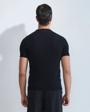 T-shirt a coste in filo