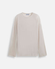 T-shirt longsleeve effetto cashmere