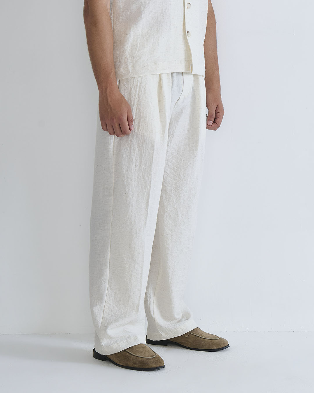 Pantalaccio misto lino da coordinato