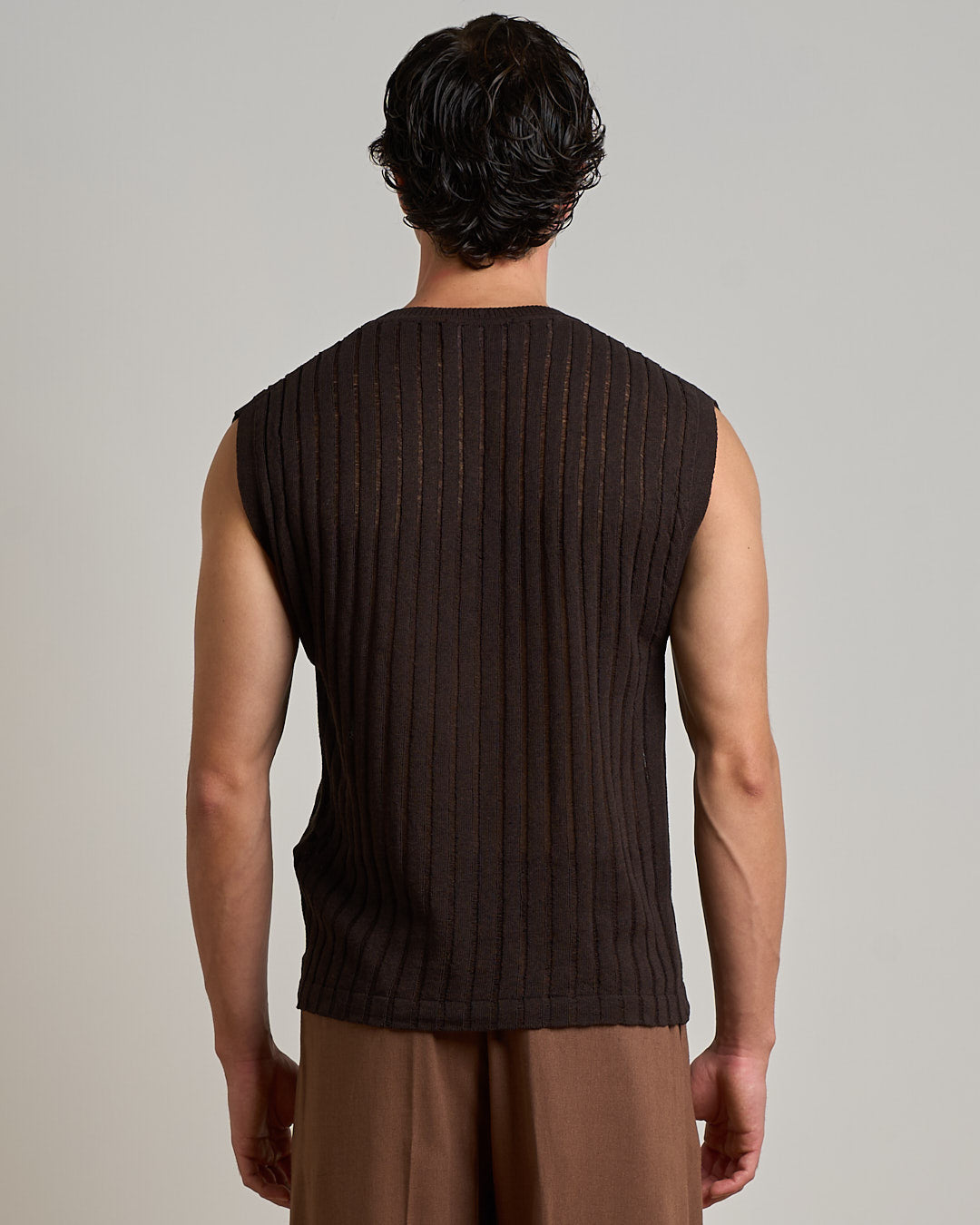 Gilet in filo fluttuante