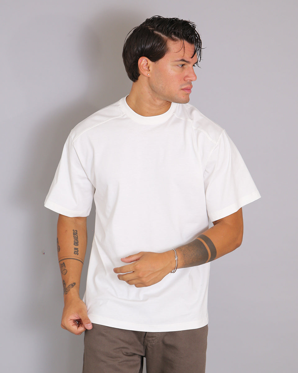 Msm Studio T-Shirt over con doppia cucitura