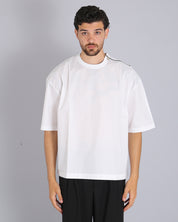 Msm Studio Poplin T-Shirt with zip