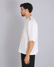 Msm Studio Poplin T-Shirt with zip