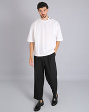 Msm Studio Poplin T-Shirt with zip