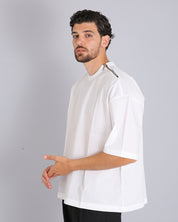 Msm Studio Poplin T-Shirt with zip