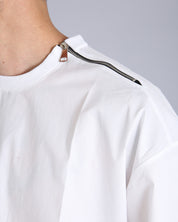 Msm Studio Poplin T-Shirt with zip