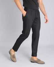 Msm Studio Pantalone Sartoriale in lino