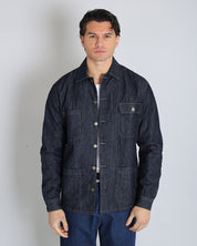 Giacca Work con struttura Trapuntata in Denim