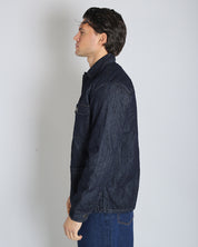 Giacca Work con struttura Trapuntata in Denim