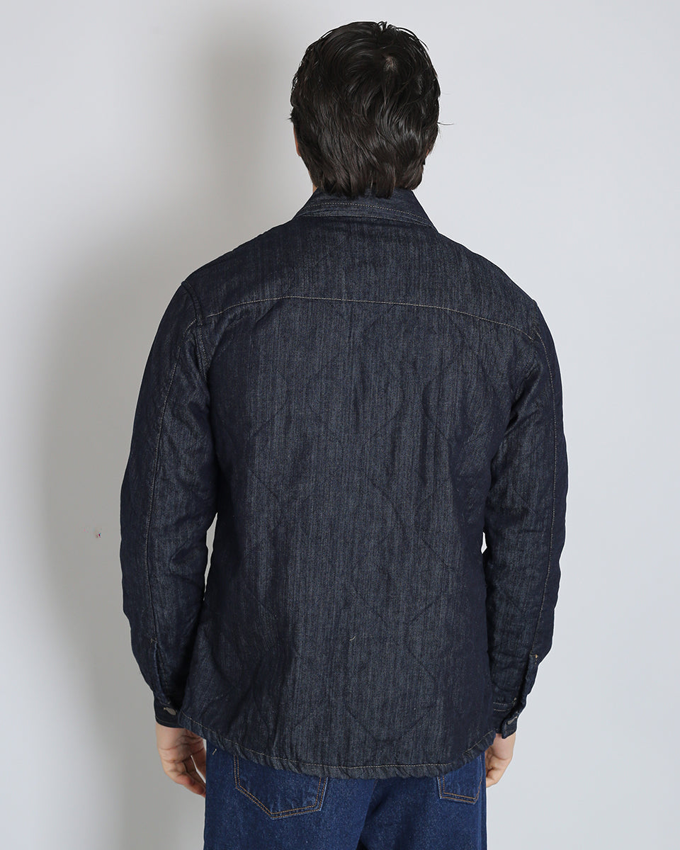 Giacca Work con struttura Trapuntata in Denim