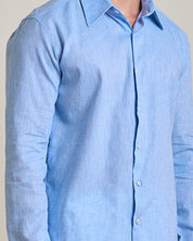 Camicia sartoriale in lino