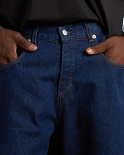 Bermuda Jeans Baggy Lavaggio zero
