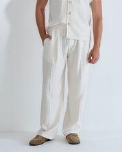 Pantalaccio misto lino da coordinato