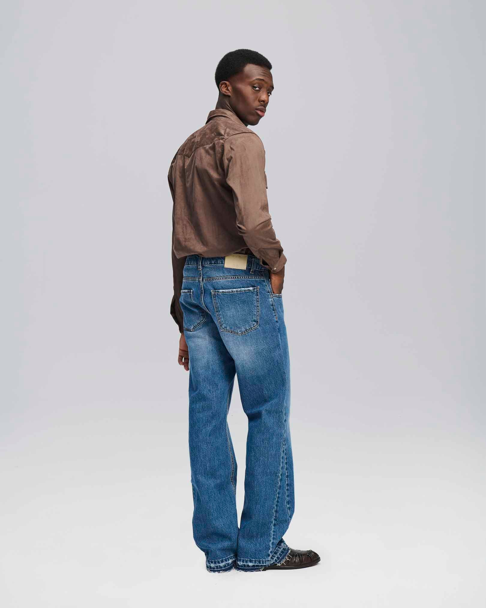 Denim Flare fit Doppio Stone