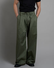 Pantalone Doppia Pince in cotone