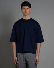 T-Shirt Camicia double face cropped