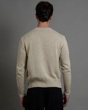 Cardigan girocollo in filo