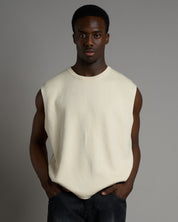 Gilet Relax Fit in cotone