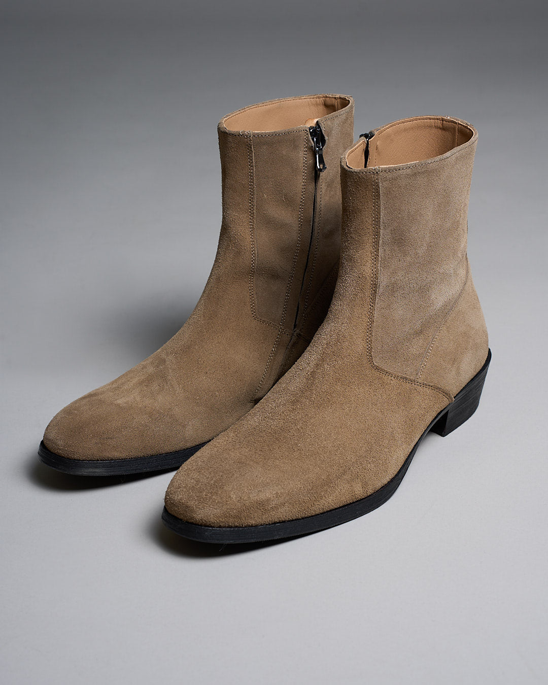 Stivale in pelle Luxury Scamosciato