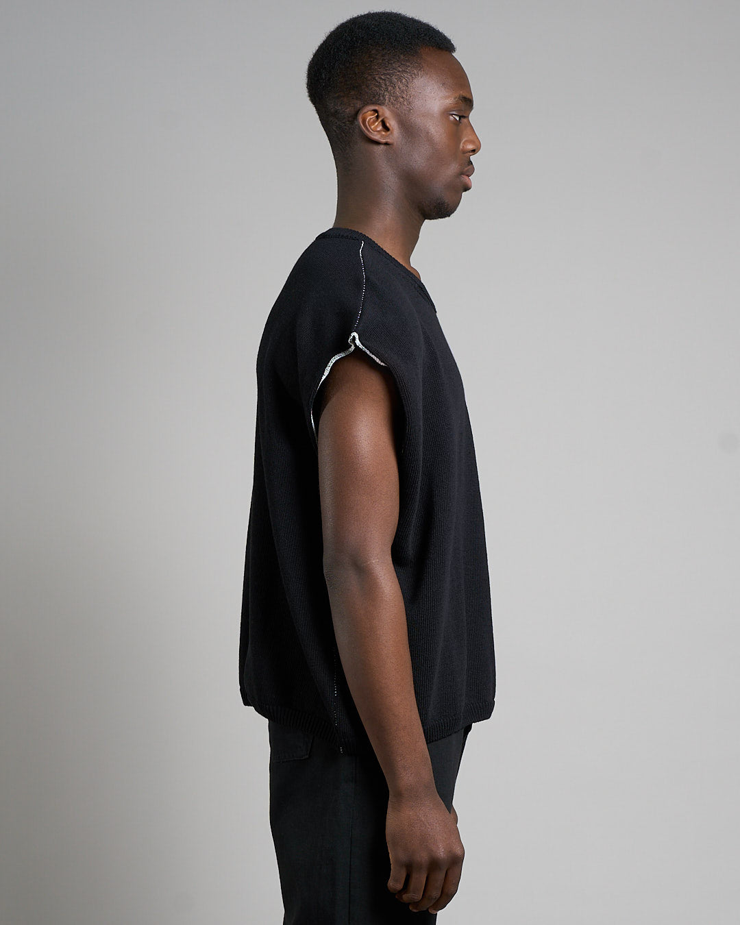 Gilet Oversize in Filo