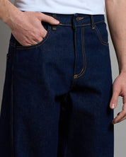 Jeans con Cucitura lavaggio zero