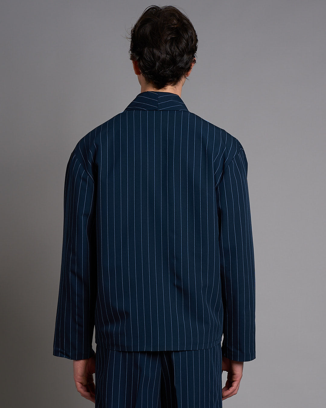 Giacca Kimono Gessato