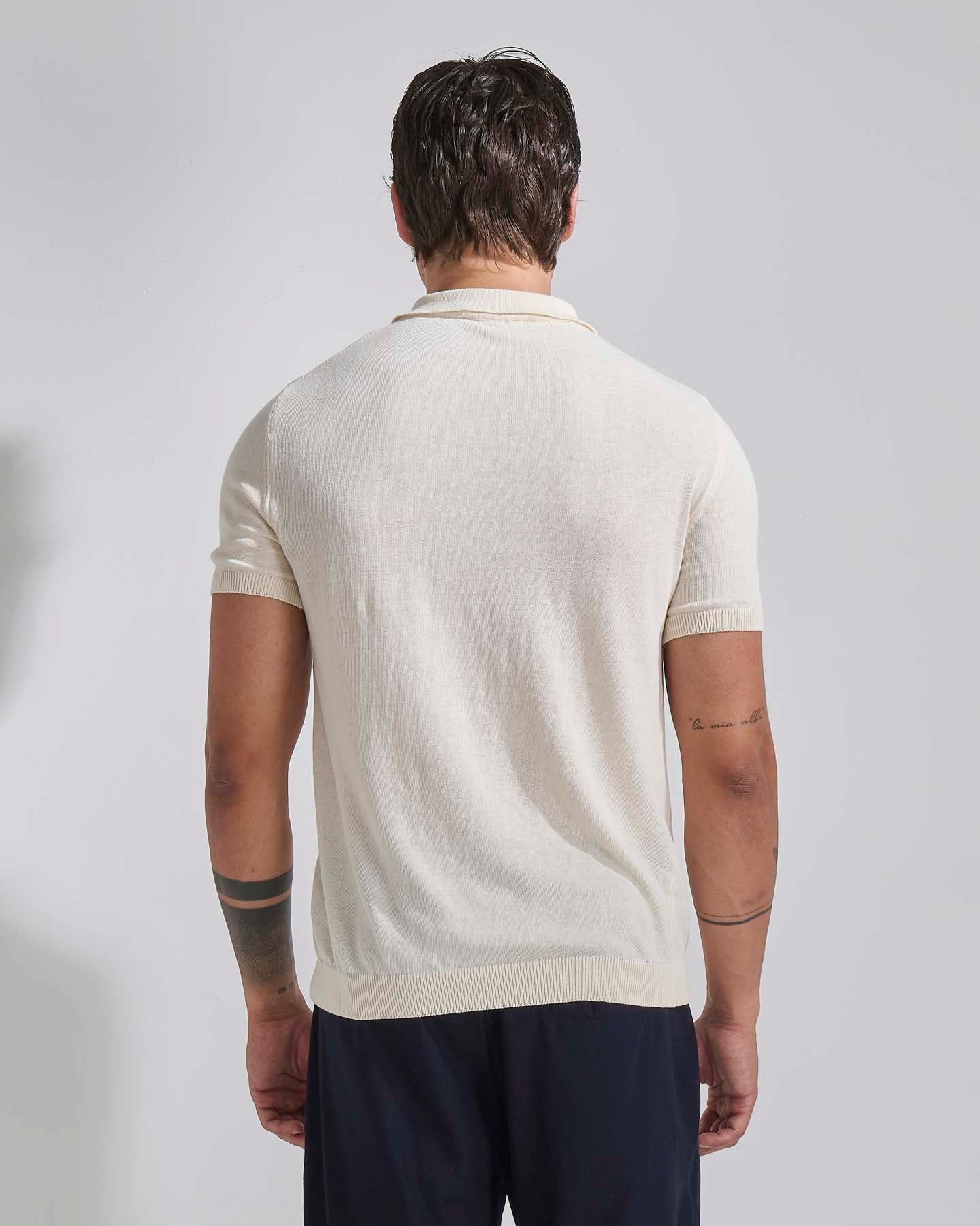 Polo in puro cotone naturale