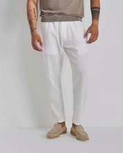 Pantalaccio Jogger In Lino