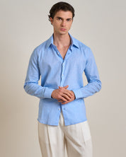 Camicia sartoriale in lino
