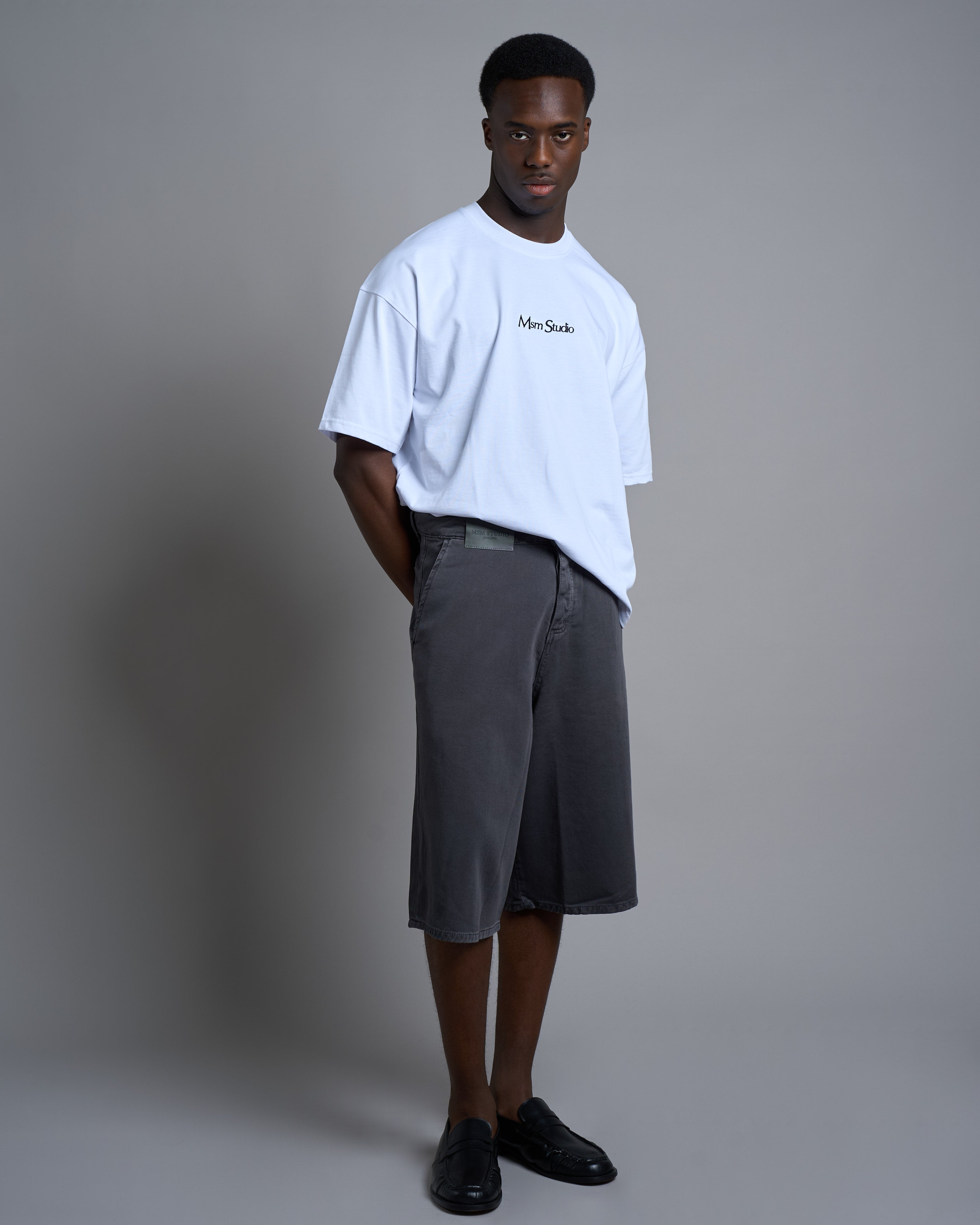 Bermuda Oversize Fit Lavaggio Old